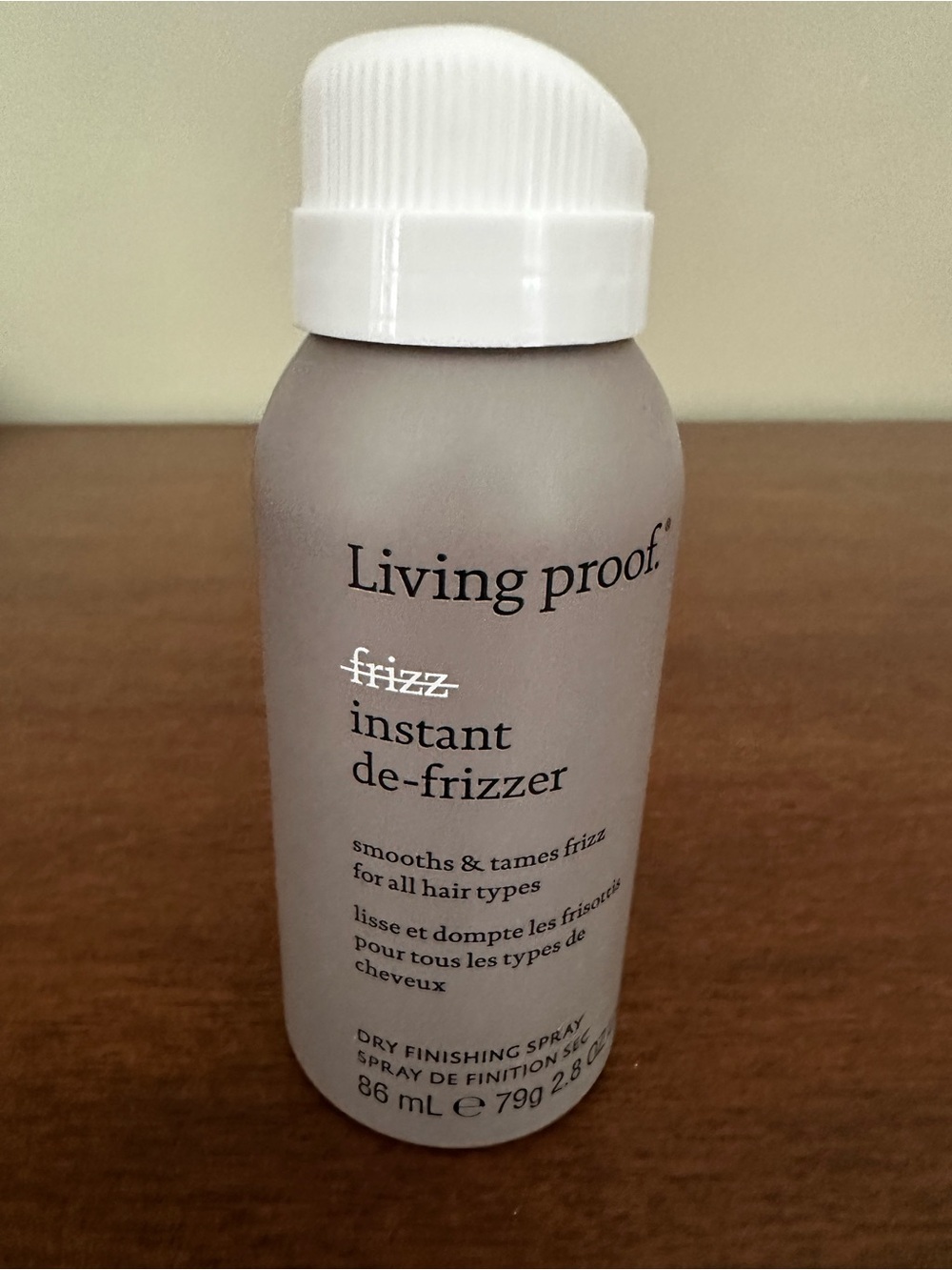 Living Proof No Frizz Instant De-Frizzer Dry Finishing Conditioning Spray 2.8 oz
